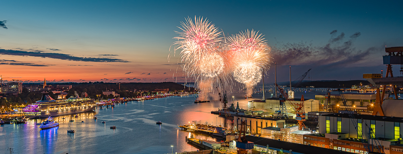 Feuerwerk Kielerwoche