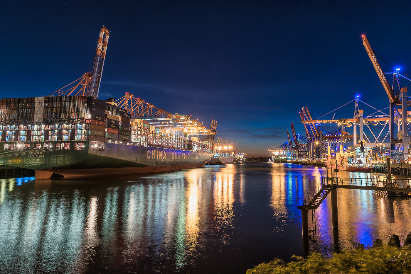 Terminal Burchhardkai Hamburg